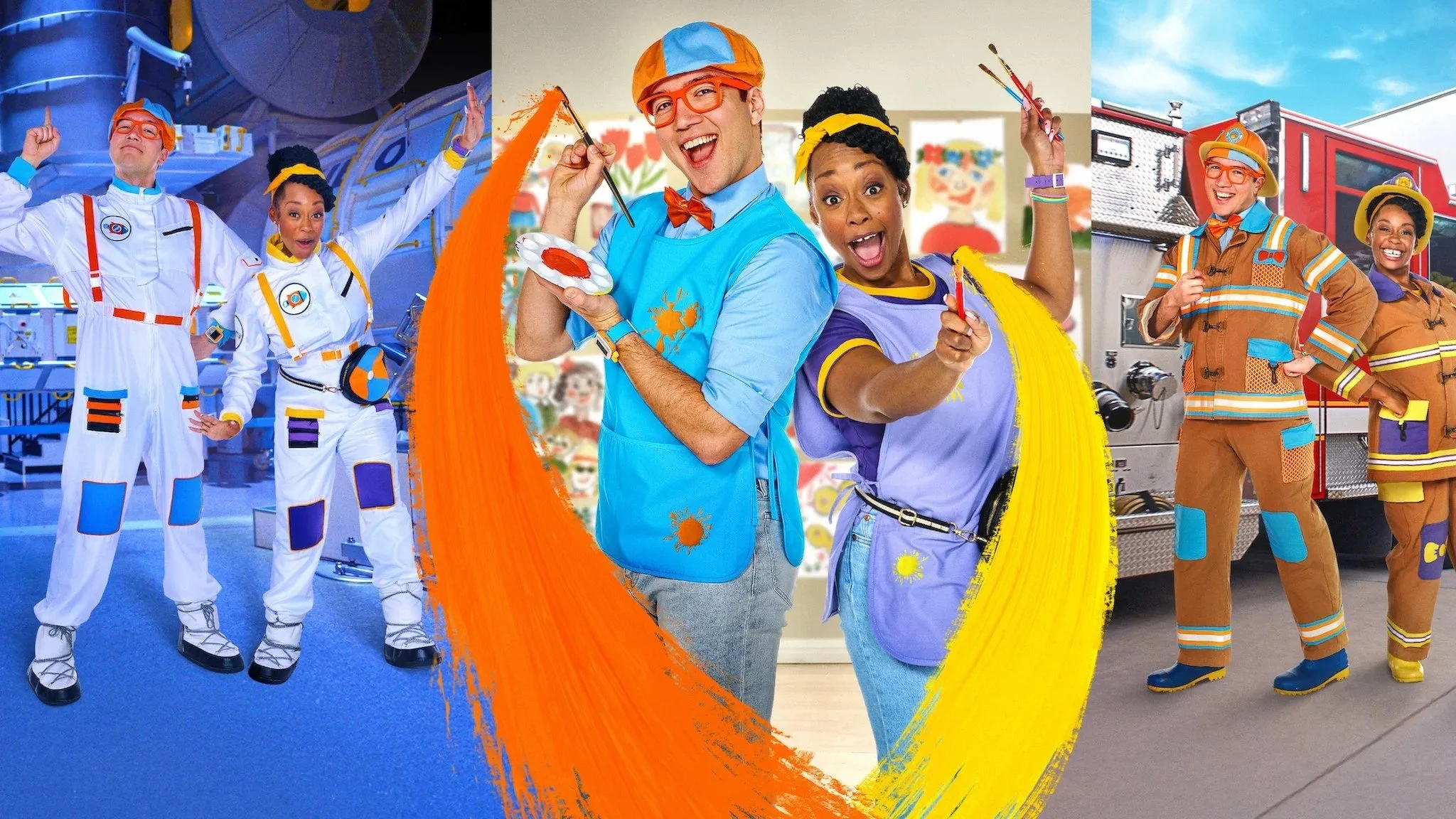 Blippi đi làm